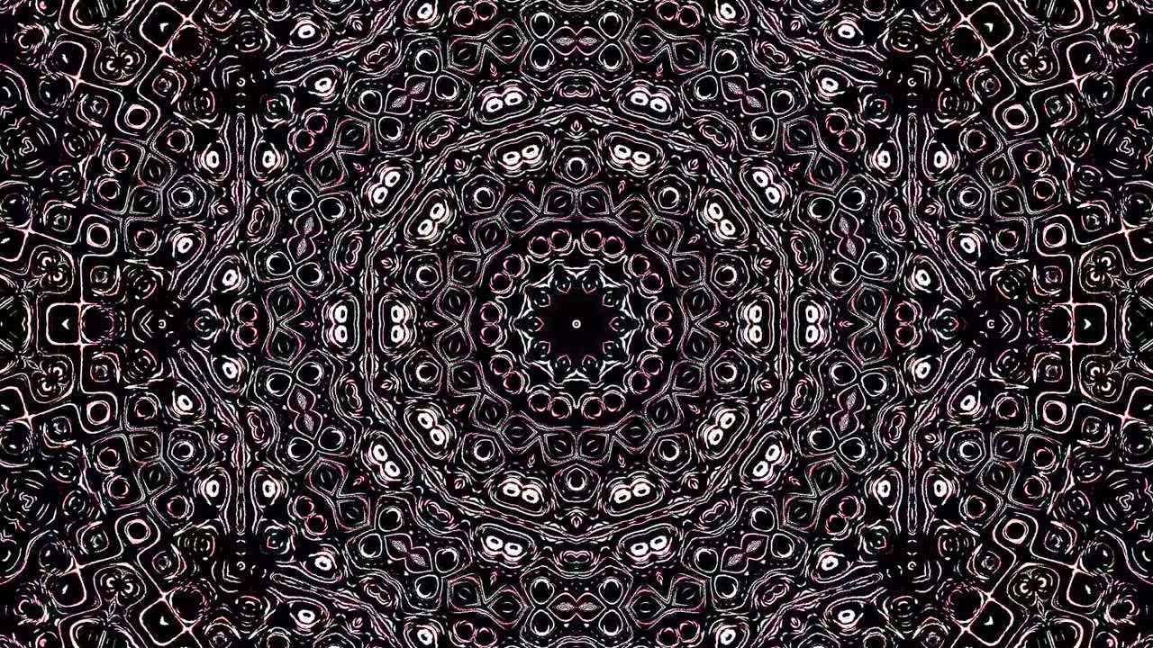 밝은 추상적인 빛이 전체 색을 지배하는 칼레도스코프