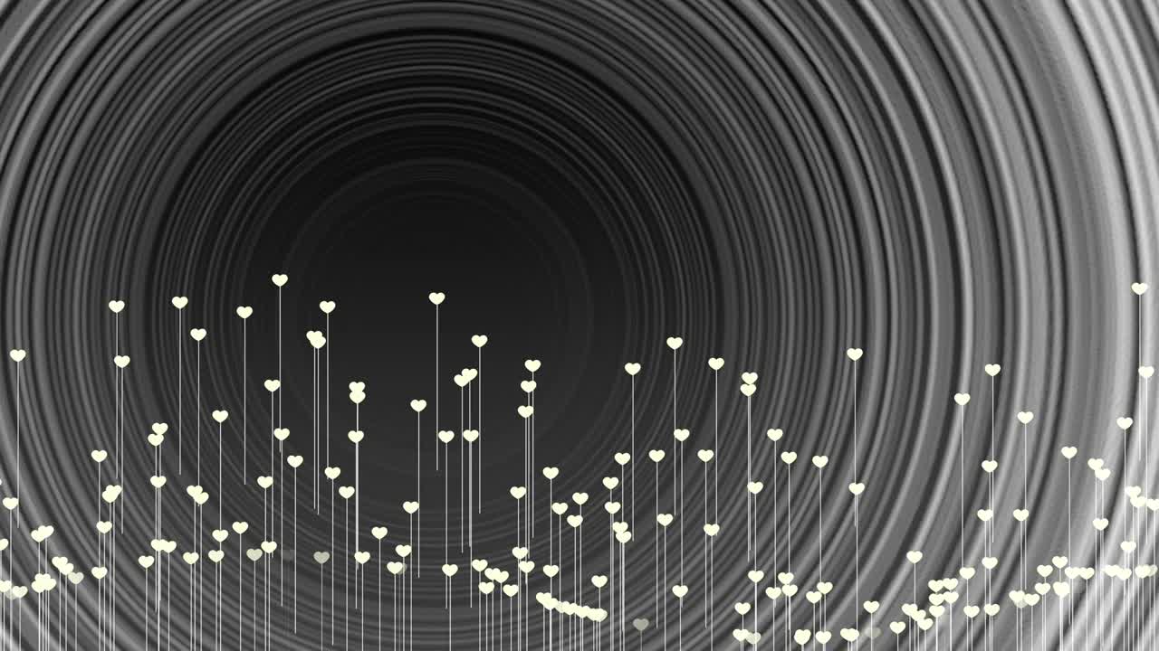 colorido hogar bokeh para el día de san valentín amor concepto de fondo rojo blanco borroso 4k