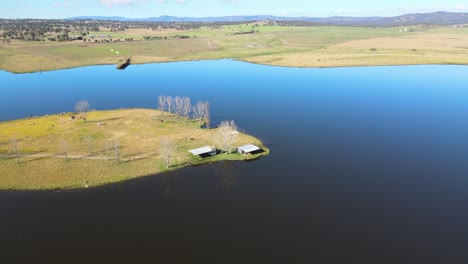 rangers valley dam, nsw, australia