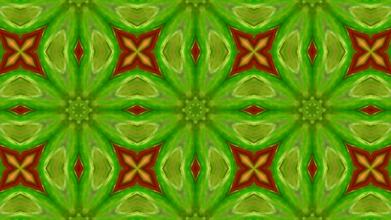 movimiento de fondo de kaleidoscopio abstractamente colorido