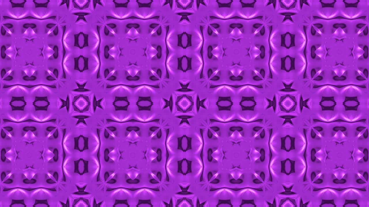 3d en bucle abstracto ornamentado fondo decorativo. hipnótico caleidoscopio de moda.