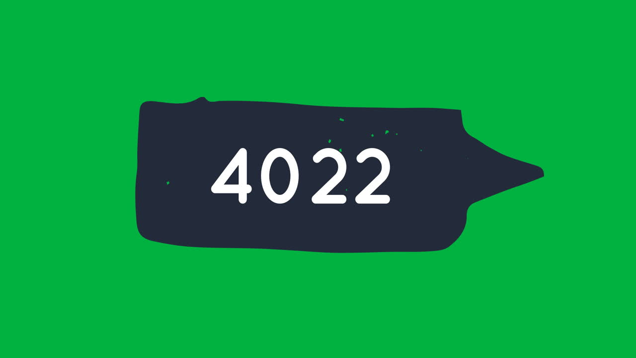 caja de chat con números 4k