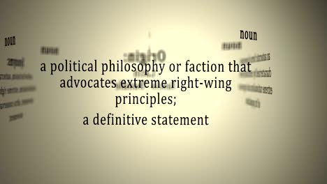 definición: el fascismo