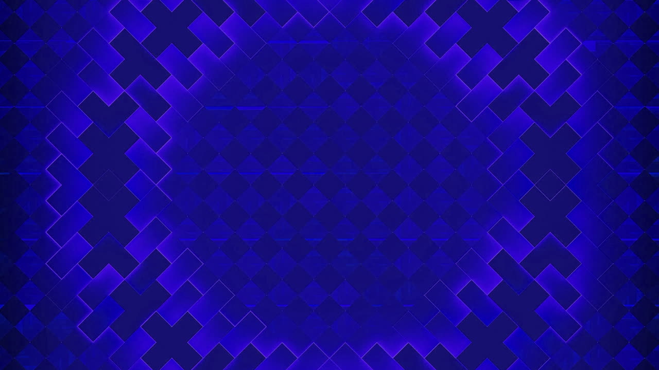 patrón de diamante azul abstracto con cruz