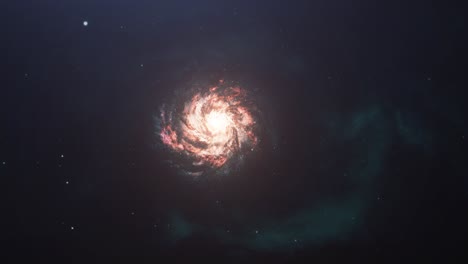 4k galaxy moving in dark universe