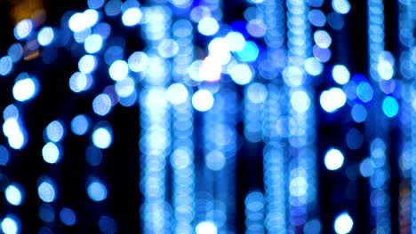 fondo de navidad abstracto con luces desenfocadas