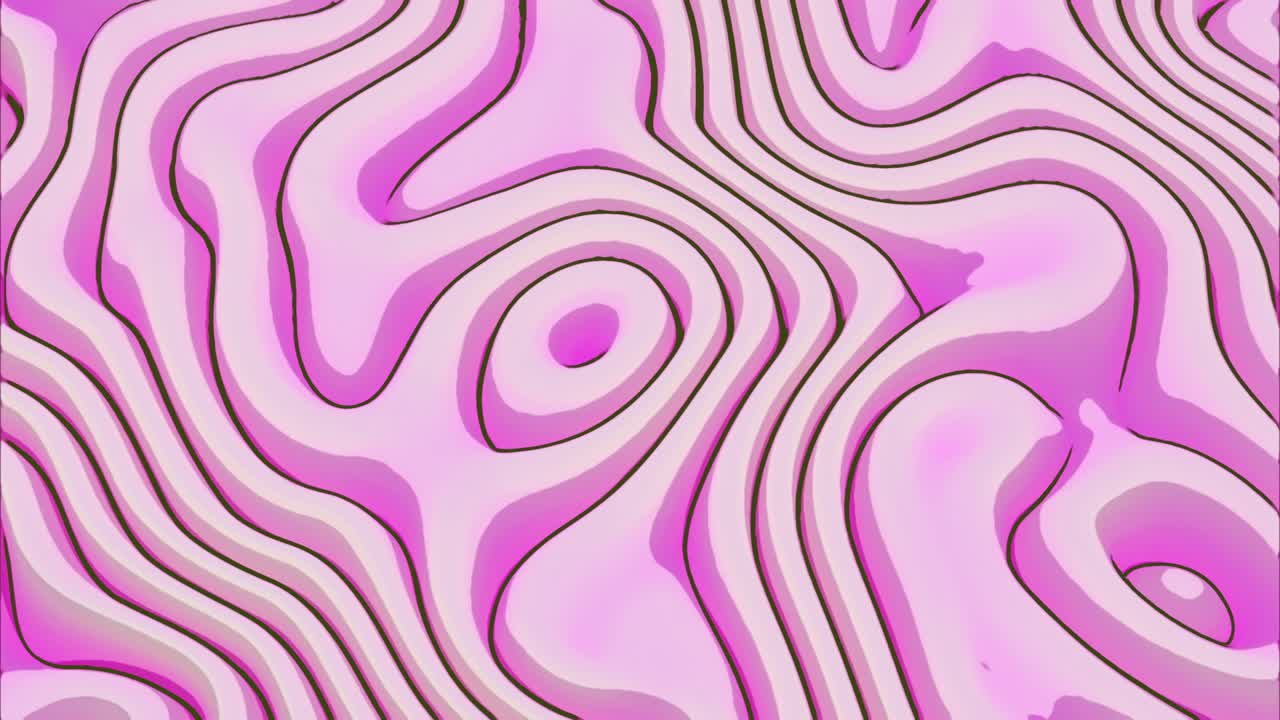 Abstract pink and white wave pattern background