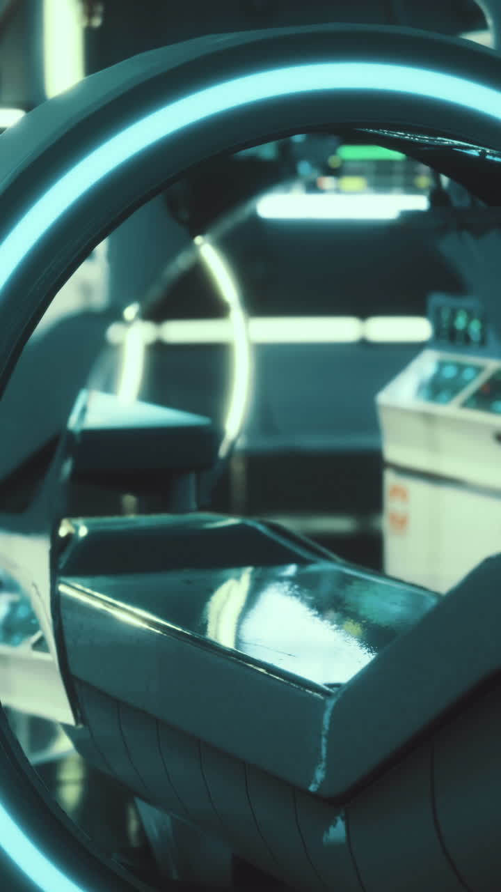 Tecnologia futuristica per risonanza magnetica in un ambiente medico moderno che evidenzia le diagnosi