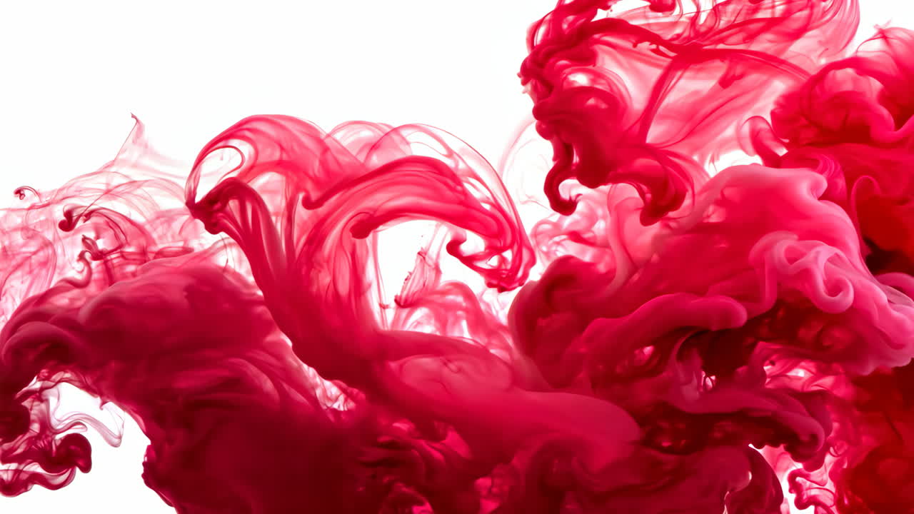 A red smoke trail, which is a symbol of passion and intensity. The red color of the smoke is bold and striking, and it creates a sense of drama and excitement. The smoke trail is long and flowing