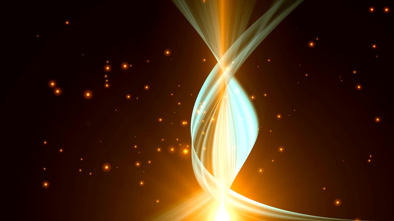 파동하는 과 입자 추상적인 배경