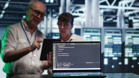 Supervisors running code in data center