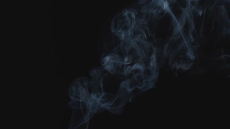 abstract white smoke flying up the sky, moving slowly