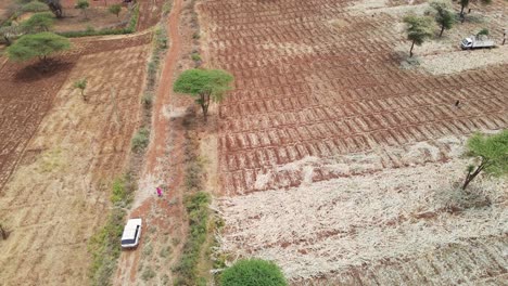 Aéreo-Al-Aire-Libre-4-X-4-Transporte-Naturaleza-Coche-Vehículo-Conducir-Aventuras-Dron-Suciedad-Viaje-Carretera