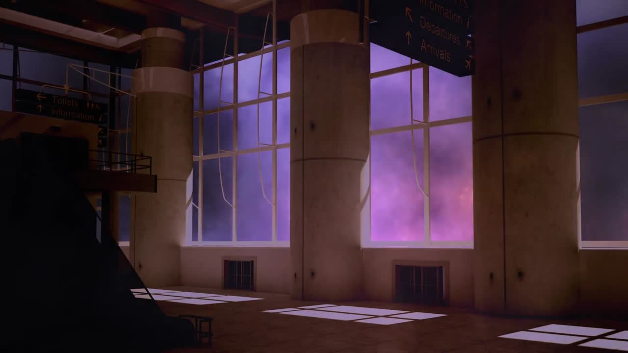 천둥과  ⁇ 은 공장 실내