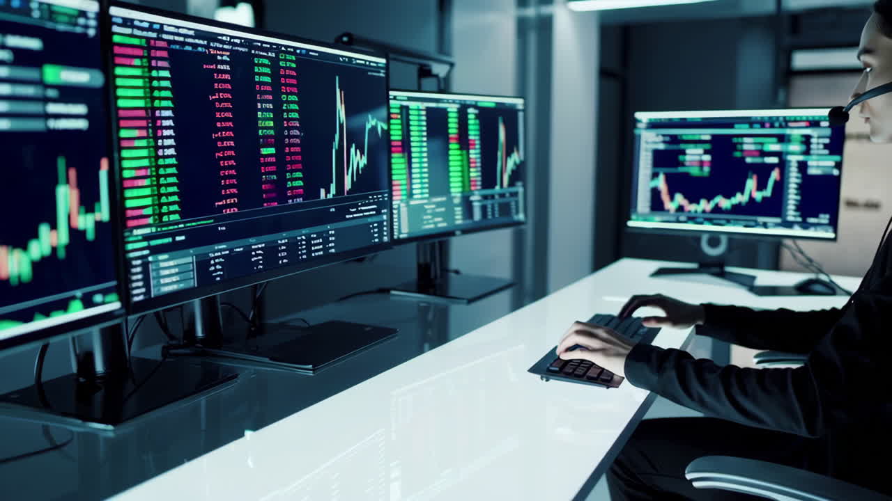 Stock Market Trading Session