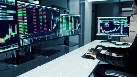 stock market trading session