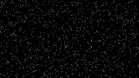 abstract background - white dots on pure black