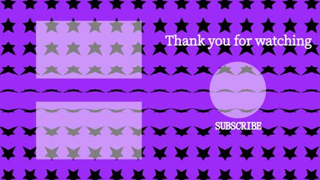 star wave end card ending screen motion graphics