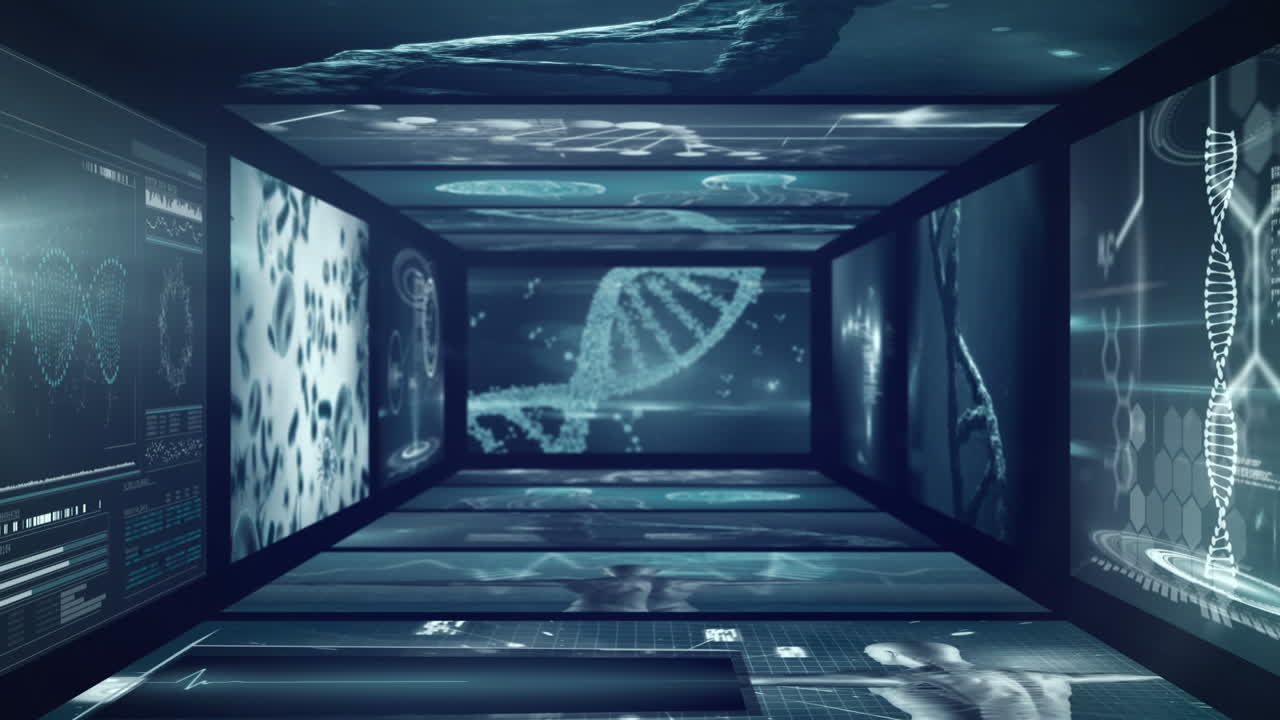 의료 데이터 처리의 디지털로 생성된 비디오