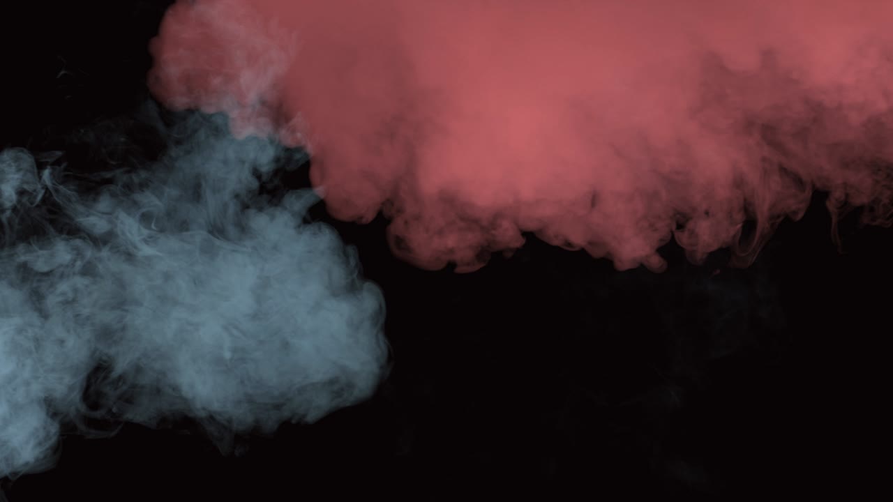 4k 다채로운 안개 및 연기 효과