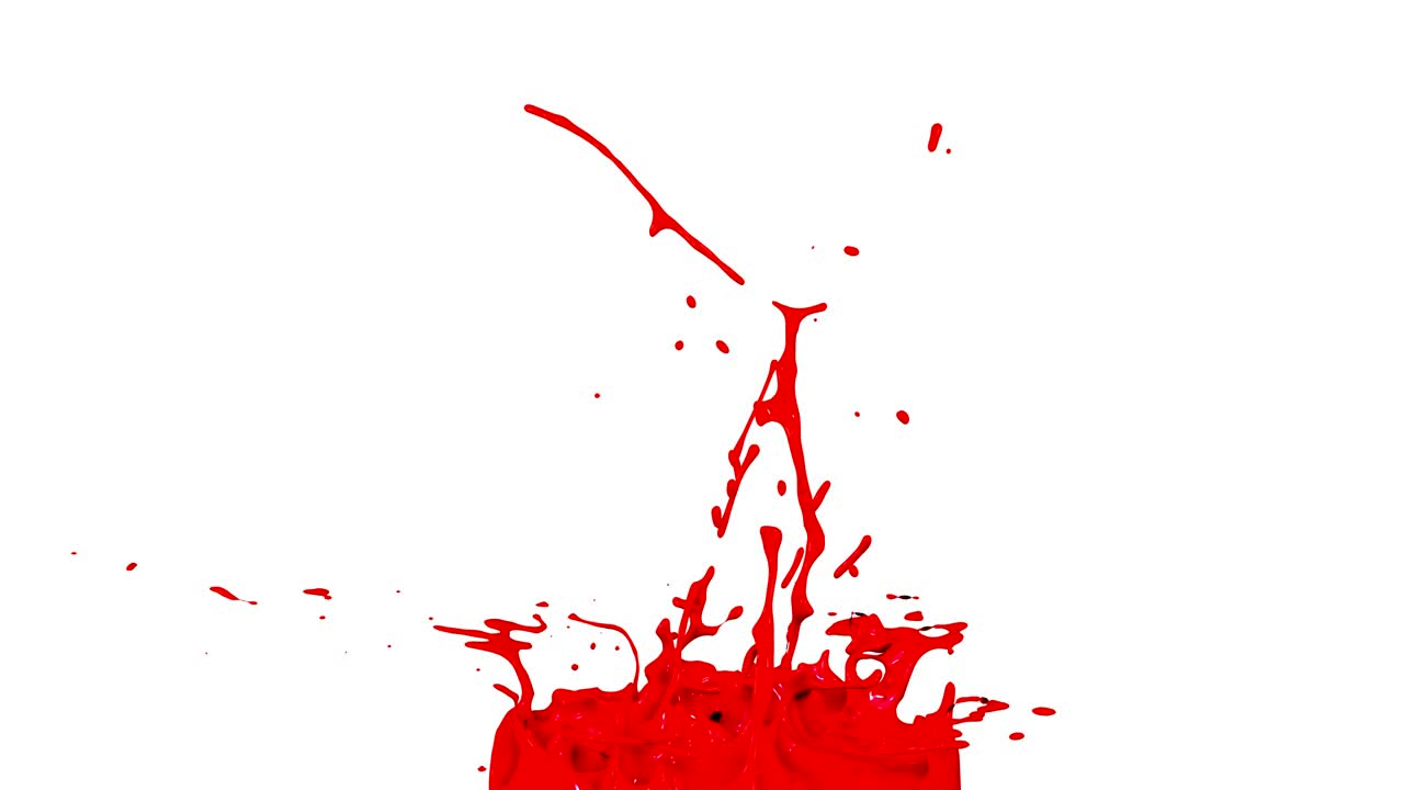 las pinturas 3d bailan en 4k sobre un fondo blanco. simulación de salpicaduras de tinta en un altavoz musical que reproduce música. hermosas salpicadas como un fondo brillante en ultra alta calidad.