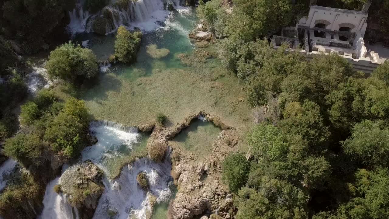 antena: parque nacional krka en croacia