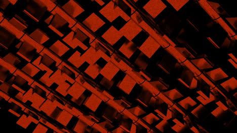 patrón geométrico abstracto rojo y negro