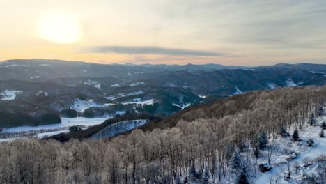 rime-ice-on-trees-near-boone-and-blowing-rock-nc,-north-carolina