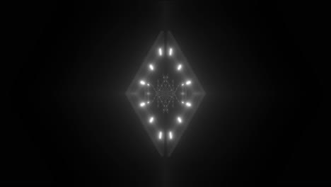 abstract futuristic tunnel with glowing light