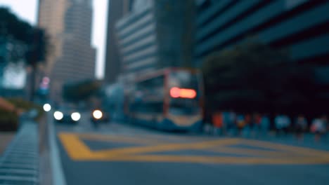 city at night background with cars. out of focus background