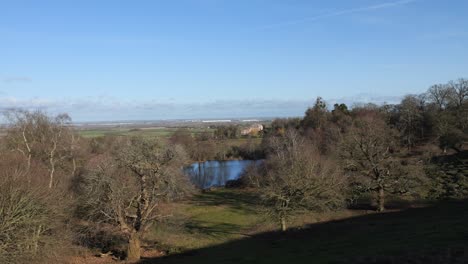 large country house from ampthill park, bedfordshire