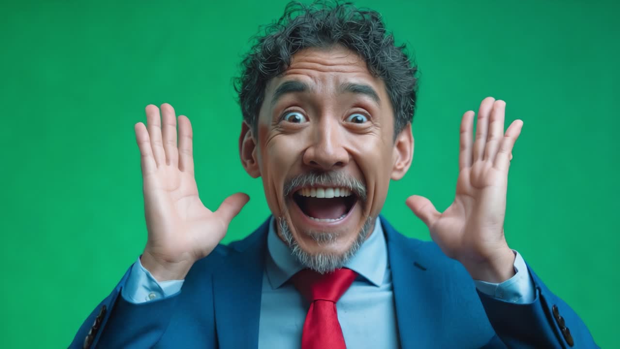 Una Trasformazione Sorprendente: Dallo shock all'eccitazione gioiosa - Un viaggio di emozioni catturato in una sequenza video.
