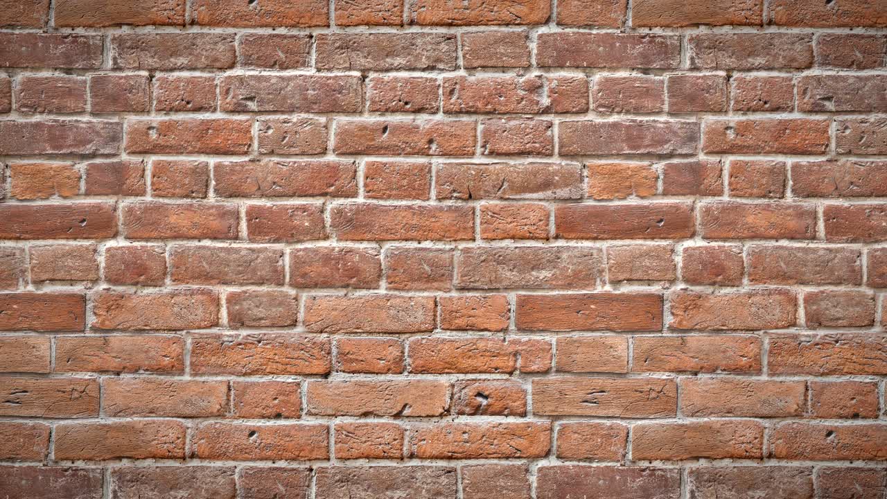 오래된 벽돌 벽