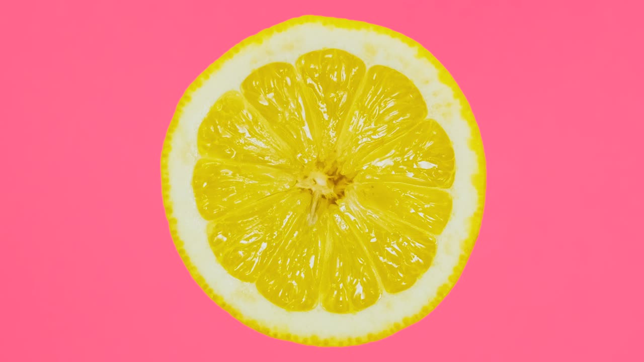 시트러스 레몬 회전.