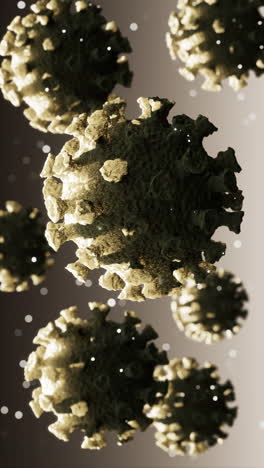 3d rendering of coronavirus