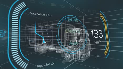 Animación-De-Modelo-3D-De-Coche-Con-Interfaz-Digital-Y-Procesamiento-De-Datos.