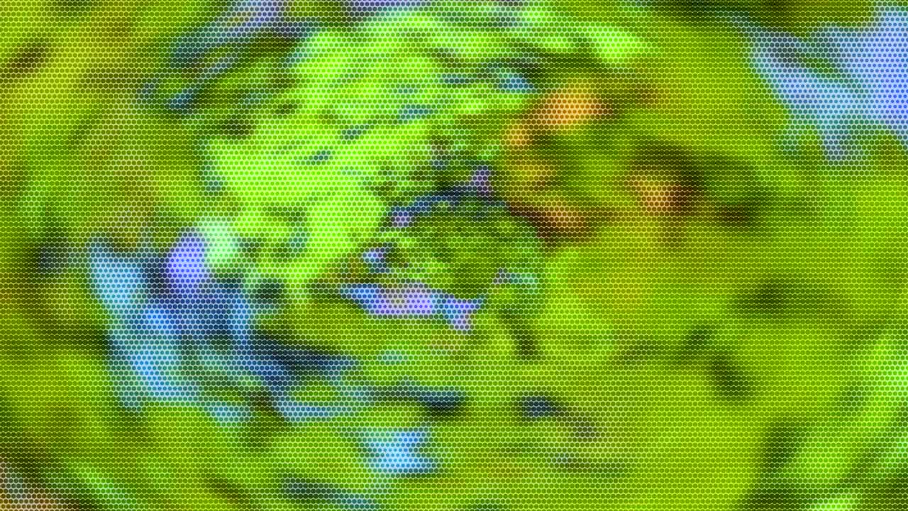 movimiento de fondo estilo matriz partículas generadas al azar chispas rayos de luz estelas estallidos vórtice