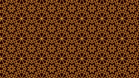 abstract, background animation, scrolling right, intricate in yellow detail