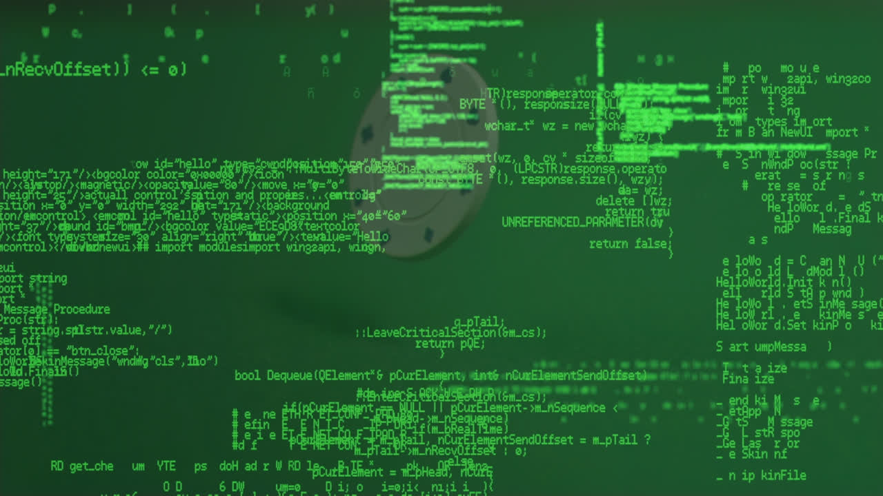 animación del procesamiento de datos sobre fichas de casino