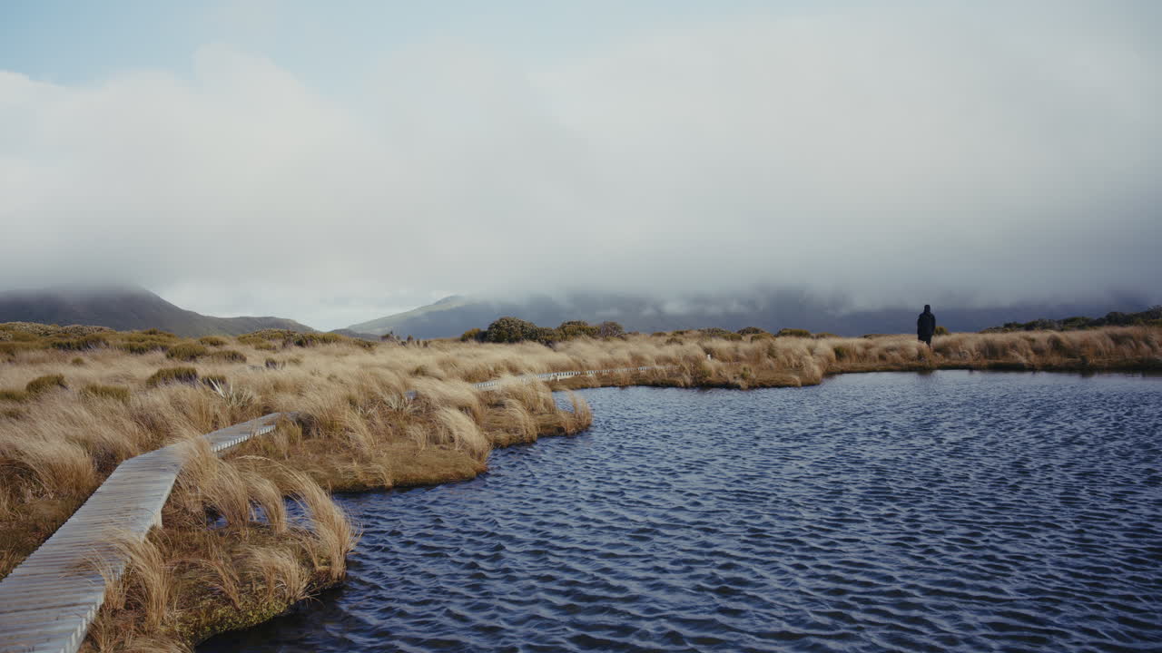 Misty Mountain Lake and Hiking Trail