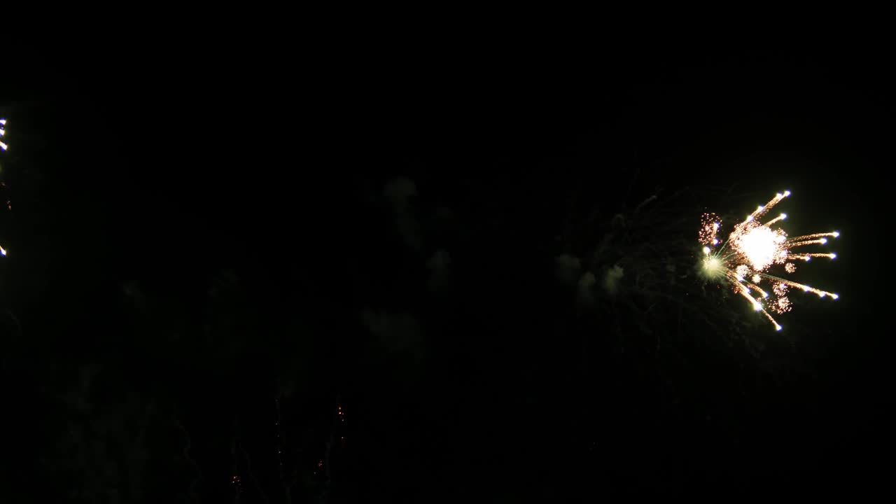 Spettacolo Pirotecnico Festivo. Celebrazioni Vivaci nel Cielo Notturno.