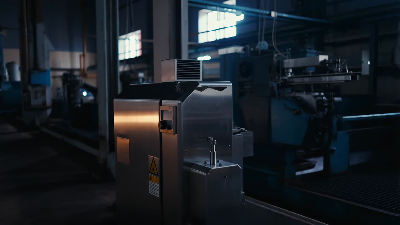 Industrial Machinery in Factory