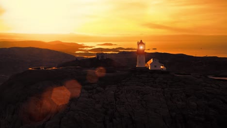 Coastal-lighthouse.-Lindesnes-Lighthouse-is-a-coastal-lighthouse-at-the-southernmost-tip-of-Norway.