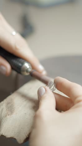 crafting metal jewelry with a rotary tool