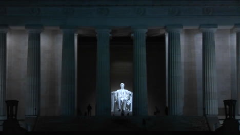 el monumento a lincoln en la noche 1