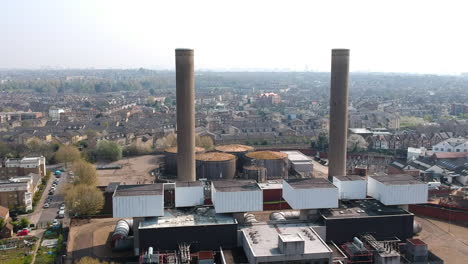 the decommissioned neasden power station in north west london, brent