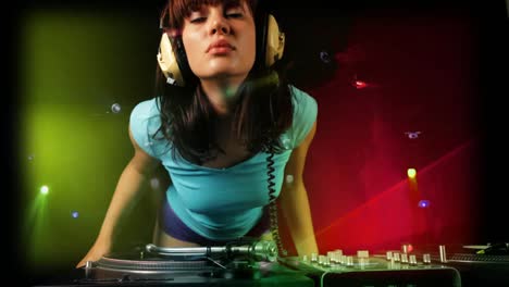mujer joven dj 20
