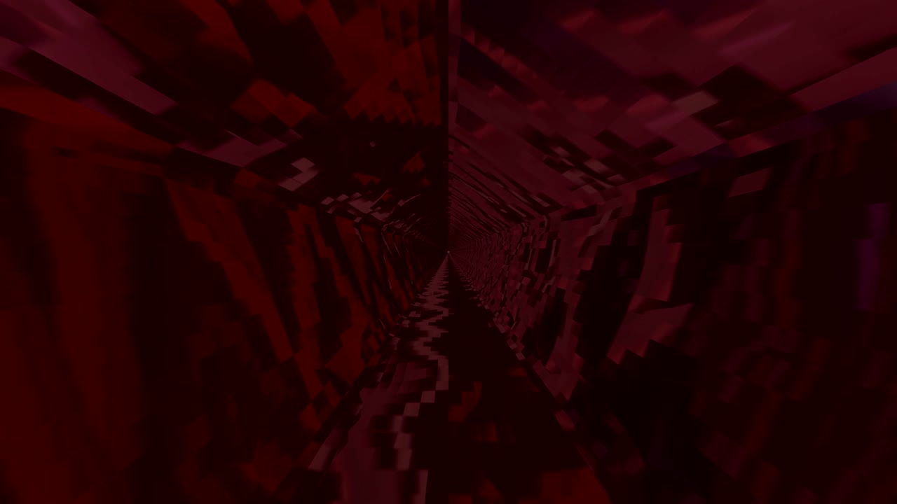 Futuristic zoom effects, infinity or seamless loop. Animation of an abstract zooming dynamic technology concept background.