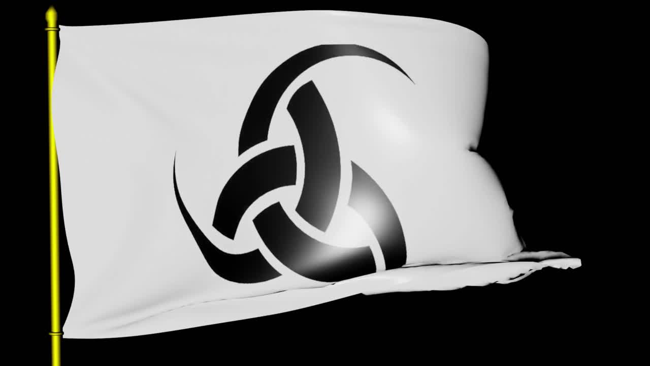 오딘 에다 북유럽 신화 valknut 마시는 뿔 깃발