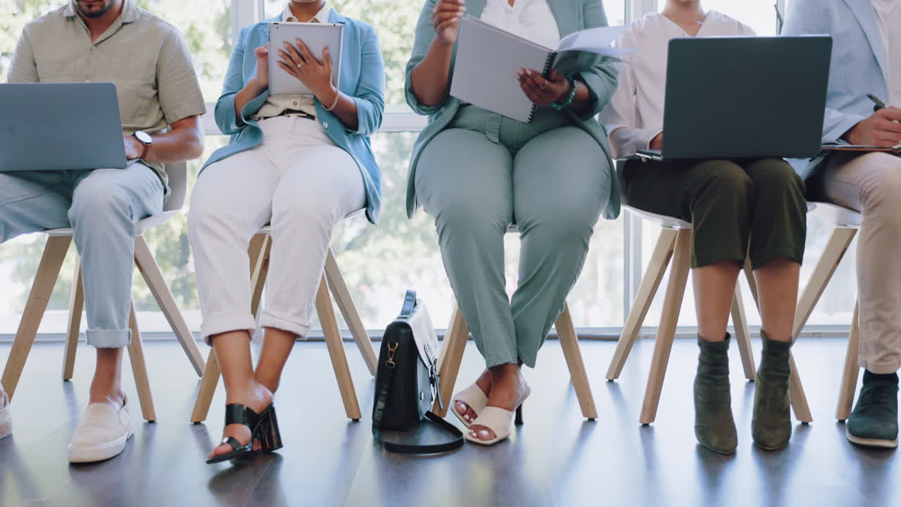 sala de espera de contratación, contratación y entrevista de trabajo